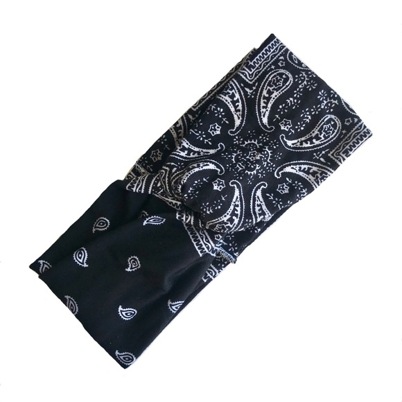 🌳twisted yoga bandana print headband🌳 - Picture 4 of 6